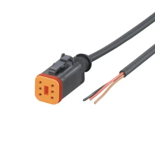 ifm electronic Straight Female 1 way Deutsch to Unterminated Actuator/Sensor Cable, 5m - E12545 product image