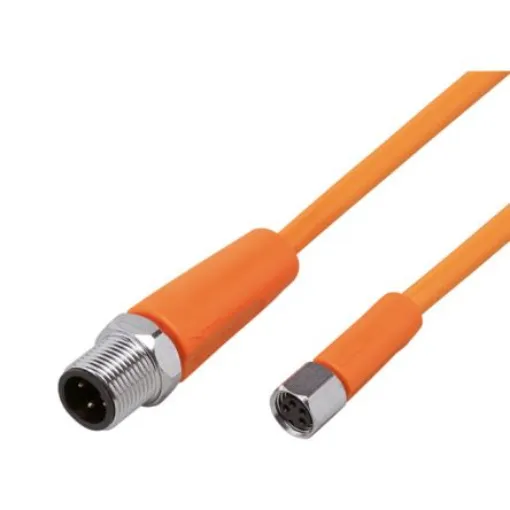 ifm electronic Straight Male 1 way M12 to Straight Female 1 way M8 Sensor Actuator Cable, 300mm - EVT248 product image