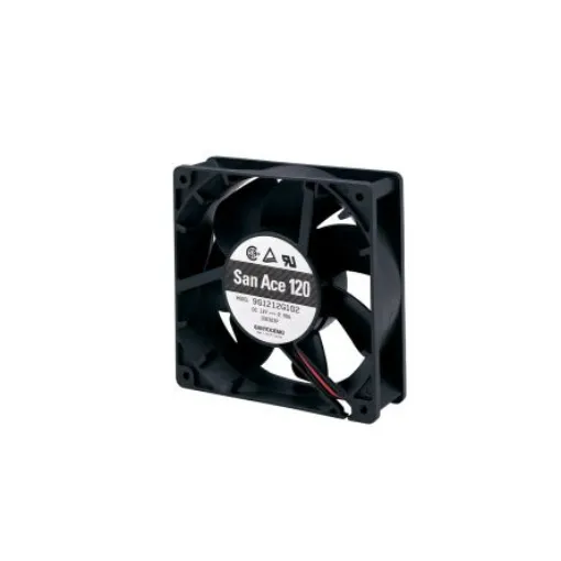 Sanyo Denki 9G Series Axial Fan, 24 V dc, DC Operation, 125.7m³/h, 2.64W, 110mA Max, 119 x 119 x 38mm - 9G1224M101 product image