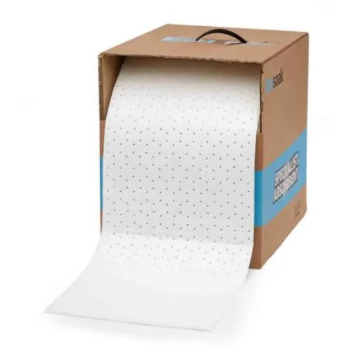 Ecospill Ltd Spill Absorbent Roll for Oil Use, 65 L Capacity, 100 per Pack - H0503043 product image