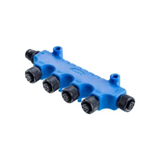 Amphenol Industrial Industrial Circular Connectors, 5 Contacts, Threaded MountPlug and Socket, Male and Female - P-555555-FFFFFM-S001 product image