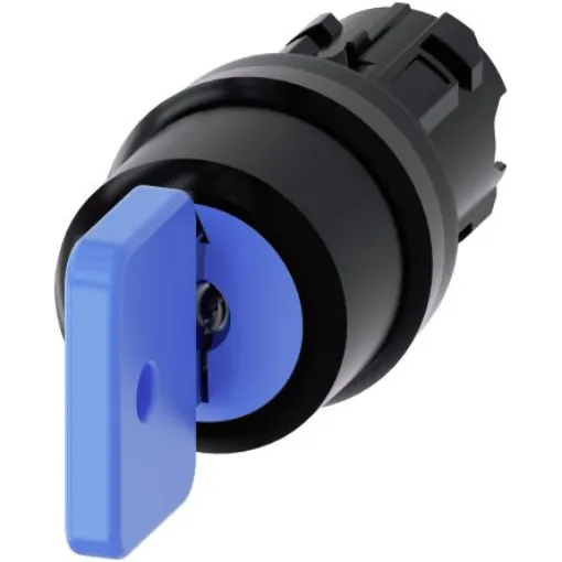 Siemens SIRIUS ACT 3SU10 3-position Key Switch Head, Latching, 22mm Cutout - 3SU1000-4GL01-0AA0 product image