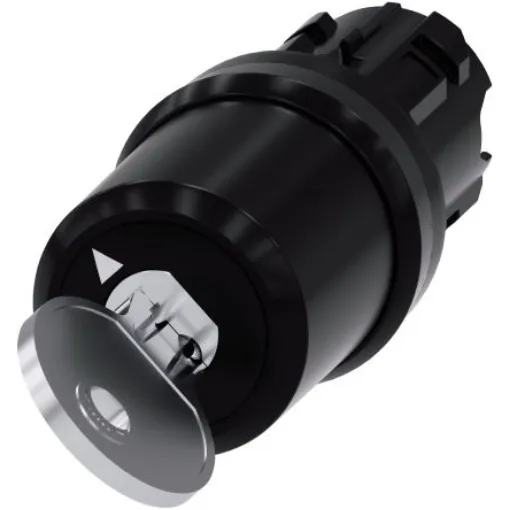 Siemens SIRIUS ACT 3SU10 2-position Key Switch Head, Latching, 22mm Cutout - 3SU1000-5PF11-0AA0 product image
