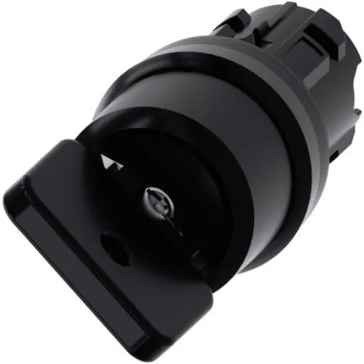 Siemens SIRIUS ACT 3SU10 2-position Key Switch Head, Latching, 22mm Cutout - 3SU1000-4HF21-0AA0 product image