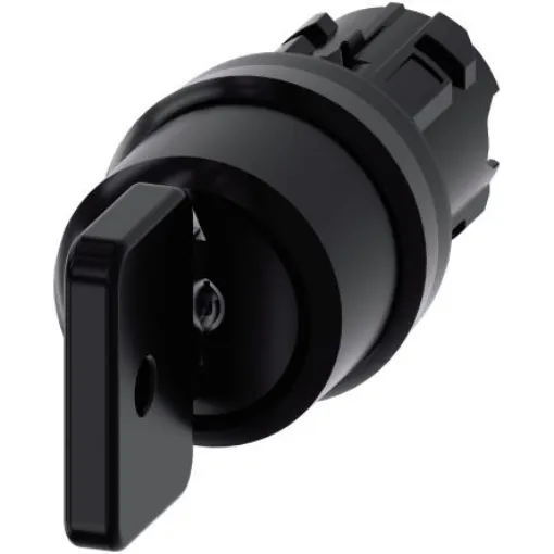 Siemens SIRIUS ACT 3SU10 3-position Key Switch Head, Latching, 22mm Cutout - 3SU1000-4HL01-0AA0 product image
