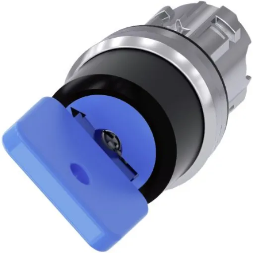 Siemens SIRIUS ACT 3SU10 2-position Key Switch Head, Latching, 22mm Cutout - 3SU1050-4GF11-0AA0 product image