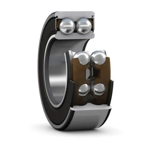 SKF 3307 A-2RS1TN9/MT33 Double Row Angular Contact Ball Bearing- Both Sides Sealed 35mm I.D, 80mm O.D product image