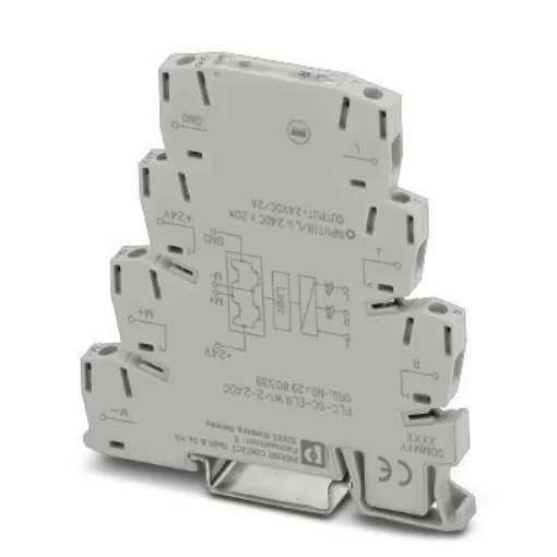 Phoenix Contact Solid State Relay, 2 A Load, DIN Rail Mount - 2980539 product image