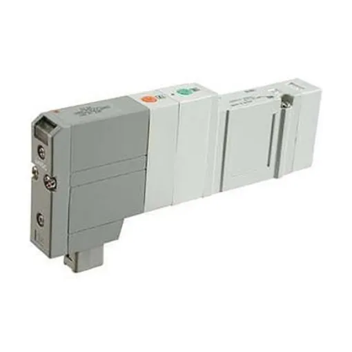 SMC 5/3 Pneumatic Solenoid/Pilot-Operated Control Valve - Solenoid SV100 Series - SV1300-5FUD product image