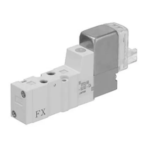 SMC 5/3 Solenoid Pilot Valve - Solenoid SYJ3000 Series - SYJ3343-5LOU-Q product image