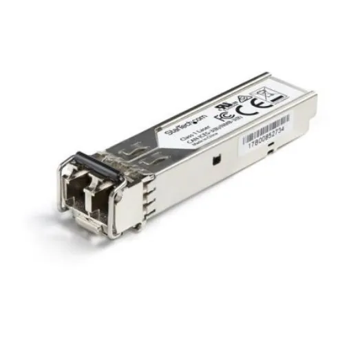 StarTech.com LC Single Mode Transceiver Module, Full Duplex - SFP100MFXEMS product image