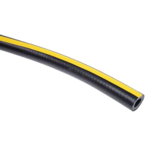 RS PRO TPE, Hose Pipe, 10mm ID, 18mm OD, Black, Yellow, 30m - 1978538 product image