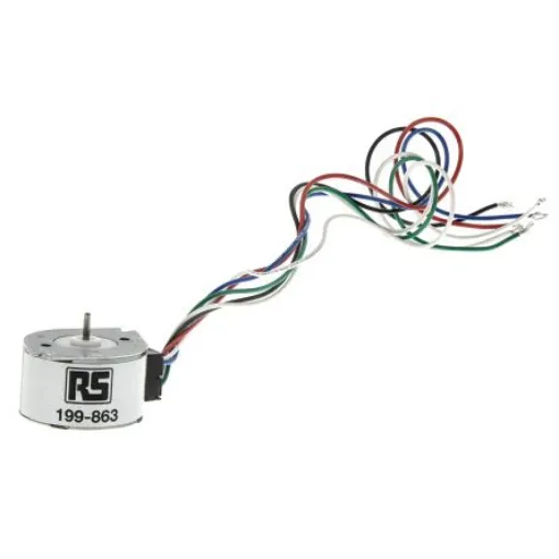 Crouzet Permanent Magnet Stepper Motor, 15mNm Torque, 13.3 V, 15°, 2mm Shaft - 82950004 product image