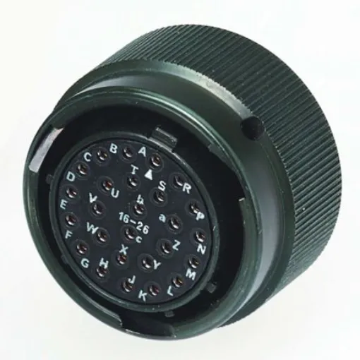 Amphenol Limited, 62GB 5 Way Cable MIL Spec Circular Connector Plug, Socket Contacts,Shell Size 14, Bayonet, - 62GB-51T14-05PN product image