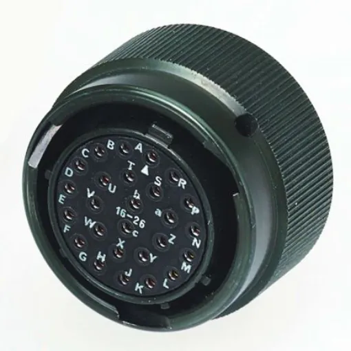 Amphenol Limited, 62GB 4 Way Cable MIL Spec Circular Connector Plug, Socket Contacts, Bayonet, MIL-DTL-26482 - 62GB-56T14-04PW product image