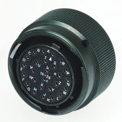 Amphenol Limited, 62GB 6 Way Cable MIL Spec Circular Connector Plug, Socket Contacts, MIL-DTL-26482 - 62GB-11J10-06SN product image