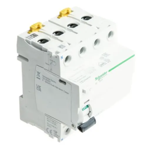 Schneider Electric A9 RCCB, 100A, 4 Pole, 300mA, Type AC, 415V ac - A9R15491 product image