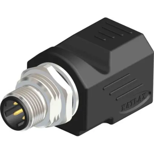 RS PRO Right Angle 1 Pole M12 Plug to 1 Pole Socket Adapter - 2017086 product image