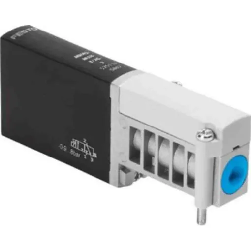 Festo 3/2 Closed, Monostable Solenoid Valve - Electrical MHA3 Series, 525135 - MHA3-MS1H-3/2G-3 product image