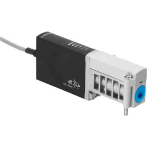 Festo 3/2 Closed, Monostable Solenoid Valve - Electrical MHA3 Series, 525137 - MHA3-MS1H-3/2G-3-K product image