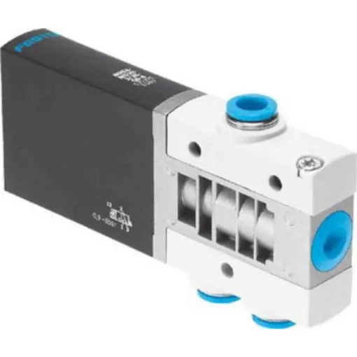 Festo 3/2 Closed, Monostable Solenoid Valve - Electrical MHE4 Series, 525191 - MHE4-MS1H-3/2G-QS-8 product image