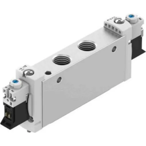 Festo 2x3/2 Closed, Monostable Solenoid Valve - Electrical G 1/4 VUVG Series, 574434 - VUVG-L18-T32C-MZT-G14-1P3 product image