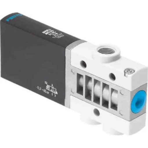 Festo 3/2 Closed, Monostable Solenoid Valve - Electrical G 1/8 MHE3 Series, 525147 - MHE3-MS1H-3/2G-1/8 product image