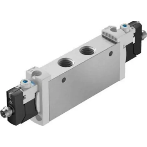 Festo 2x3/2 Closed, Monostable Solenoid Valve - Electrical G 1/4 VUVG Series, 8031526 - VUVG-L18-T32U-AT-G14-1R8L product image