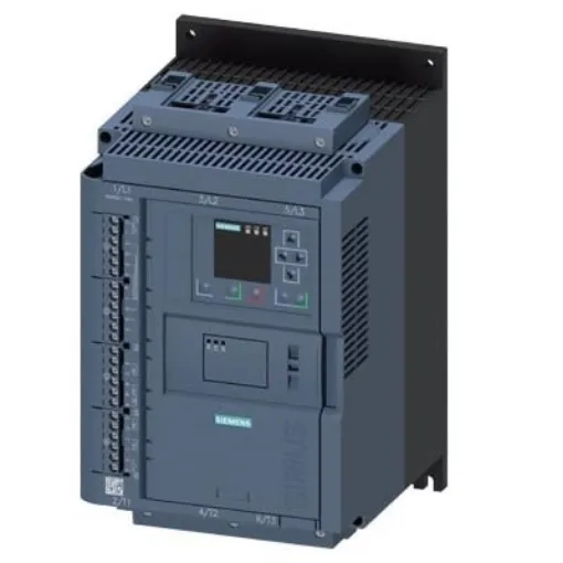 Siemens SIRIUS 3RW Soft Starter, 18.5 kW, 480 V ac, 3 Phase - 3RW5525-1HA14 product image
