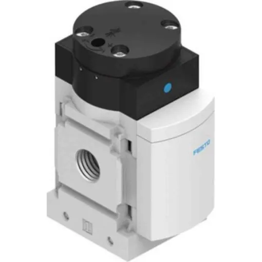 Festo 2/2 Pneumatic Manual Control Valve MS Series, G 1/4, 1/4, 529532 - MS4-DL-1/4-Z product image