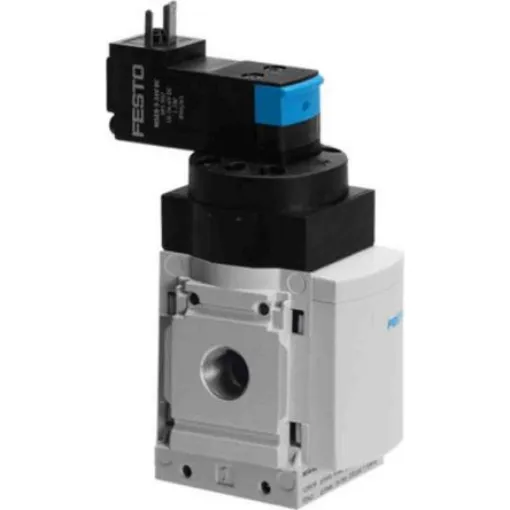 Festo 2/2 Pneumatic Manual Control Valve MS Series, G 1/2, 1/2, 542562 - MS6-DE-1/2-10V24 product image