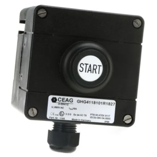 Eaton Push Button Control Station, IP65, IP67 - GHG4118101R1827 product image