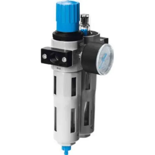 Festo D Filter Regulator, 40µm, G 1/4, Automatic, 186504 - FRC-1/4-D-7-MIDI-A product image