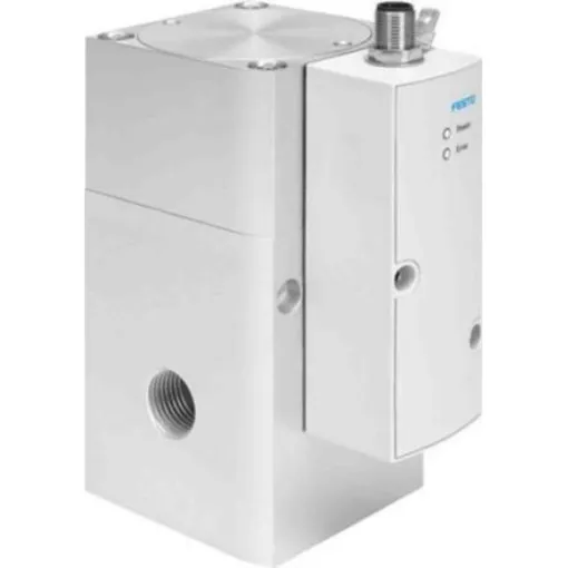 Festo G 1/2 Pneumatic Regulator - 0.1bar to 10bar, 11bar max. input, 8024266 - VPPM-12L-L-1-G12-0L10H-LK-S1 product image