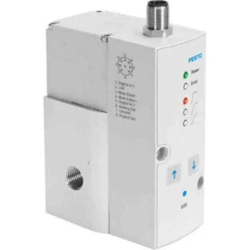 Festo G 1/4 Pneumatic Regulator - 0.06bar to 6bar, 8bar max. input, 571294 - VPPM-8L-L-1-G14-0L6H-V1N-S1 product image