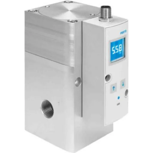 Festo G 1/2 Pneumatic Regulator - 0.06bar to 6bar, 8bar max. input, 575241 - VPPM-12L-L-1-G12-0L6H-V1P-S1C1 product image