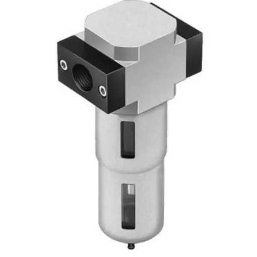 Festo D series 0.01µm G 1/2 Pneumatic Filter 1120L/min max with Manual drain - LFMA-1/2-D-MIDI product image