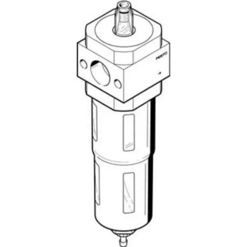Festo D series 0.01µm Pneumatic Filter with Automatic drain - LFMA-D-MIDI-DA-A product image