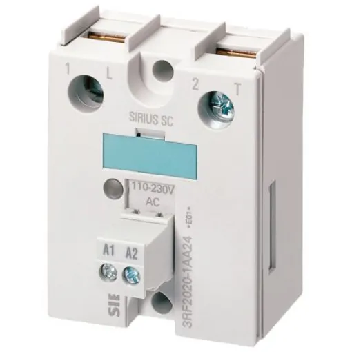 Siemens 3RF2 Series Solid State Relay, 50 A Load, DIN Rail Mount, 600 V Load - 3RF2050-1AA45 product image