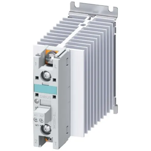 Siemens 3RF2 Series Solid State Relay, 30 A Load, DIN Rail Mount, 600 V Load - 3RF2330-3AA44 product image