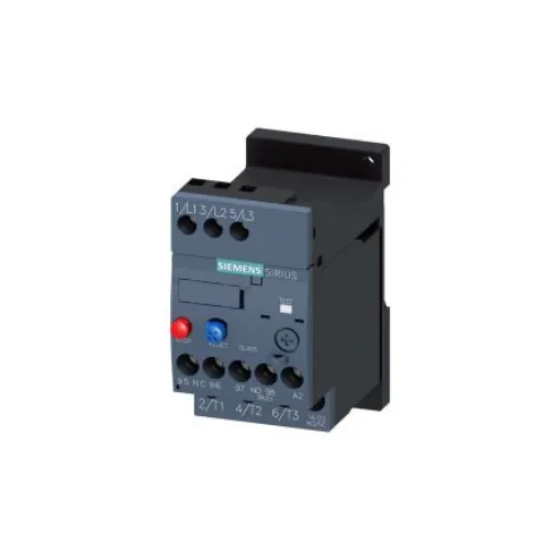 Siemens SIRIUS 3RU2 Thermal Overload Relay 1NO + 1NC, 4 A Contact Rating, 1.5 kW, 690 Vac, 3P, SIRIUS - 3RU2116-1EB1 product image