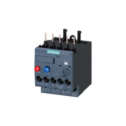 Siemens SIRIUS 3RU2 Thermal Overload Relay 1NO + 1NC, 1 A Contact Rating, 0.25 kW, 690 Vac, 3P, SIRIUS - 3RU2116-0JB0 product image