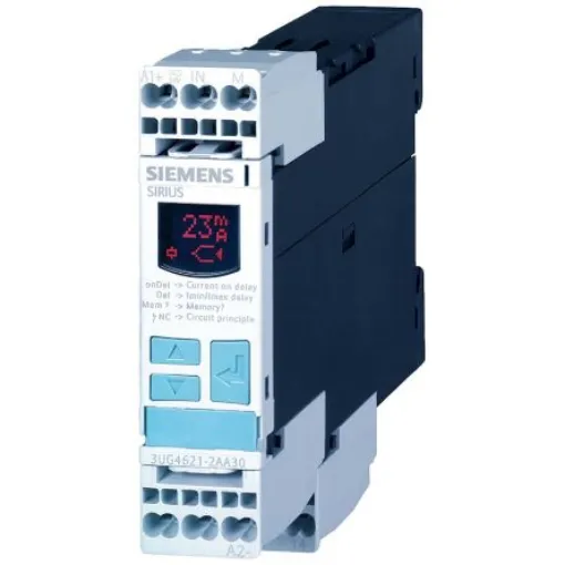 Siemens Current Monitoring Relay, 1 Phase, SPDT, DIN Rail - 3UG4621-2AW30 product image