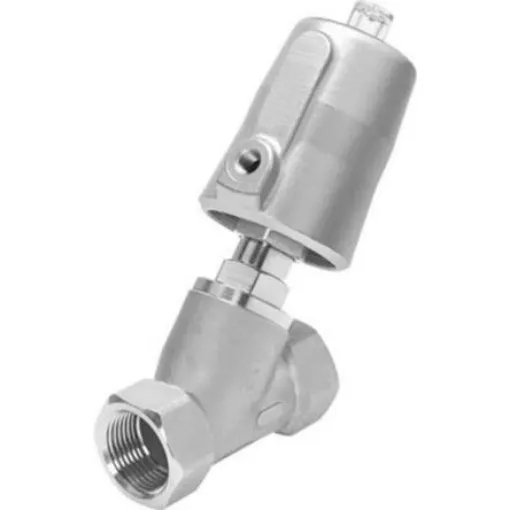 Festo Angle Seat type Pneumatic Actuated Valve, G 1/8in to NPT 1-1/4in, 10 bar - VZXF-L-M22C-M-B-N114-290-H3B1-50-7 product image