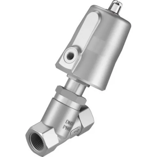 Festo Angle Seat type Pneumatic Actuated Valve, G 1/8in to G 3/4in, 20 bar - VZXF-L-M22C-M-B-G34-180-M1-V4B2T-50-20 product image