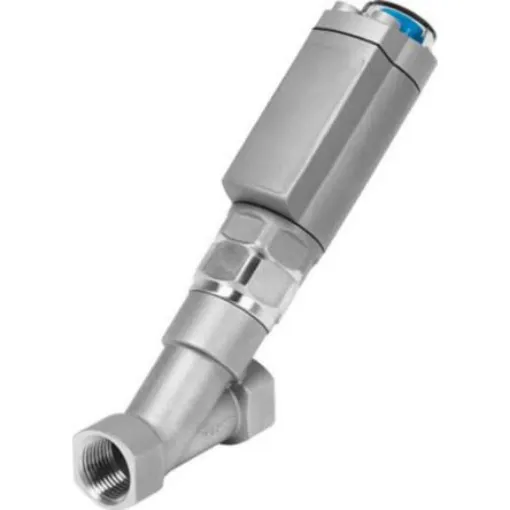 Festo Angle Seat type Pneumatic Actuated Valve, G 1/8in to NPT 1-1/2in, 30 bar - VZXA-B-TS7-1/2"-M2-V14T-30-K-46-17-V4 product image