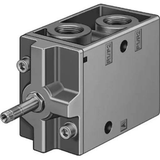 Festo 3/2 Closed, Monostable Pneumatic Solenoid/Pilot-Operated Control Valve - Electrical G 3/4 MFH Series, 11967 - MFH-3-3/4 product image