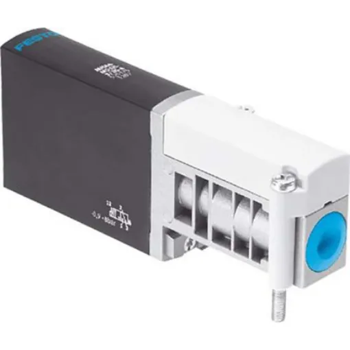 Festo 3/2 Closed, Monostable Pneumatic Solenoid/Pilot-Operated Control Valve - Electrical MHA4 Series, 525174 - MHA4-M1H-3/2G-4 product image