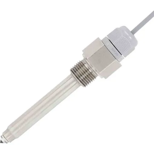 WIKA OLS-C02 Series Electro Optic Level Sensor, PNP Output, Panel Mount, Stainless Steel Body - 14241337 product image