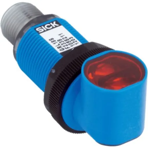 SICK Retroreflective Photoelectric Sensor, Barrel Sensor, 7.2 m Detection Range - GRL18S-P2338 product image